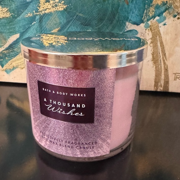 Bath & Body Works Other - Bath & Body Works A Thousand Wishes Lavender Candle